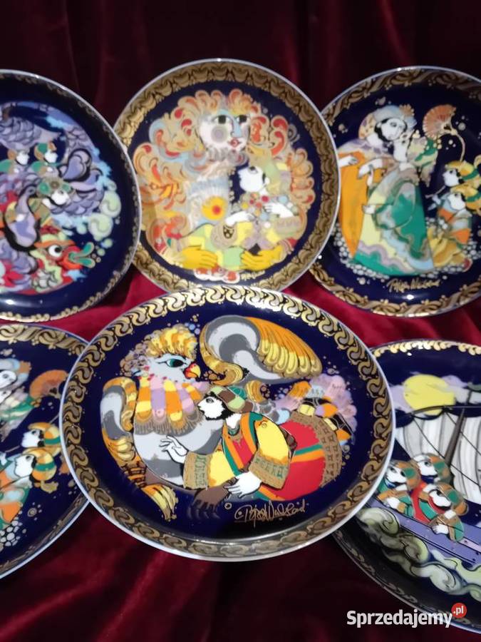 Rosenthal kolekcjonerskie talerzyki Pozostałe Gdańsk