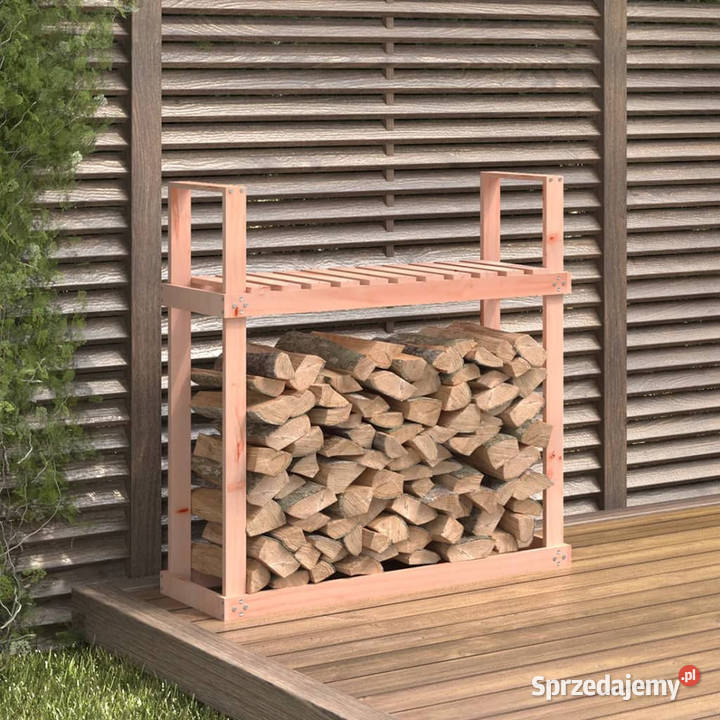 Stojak na drewno 110x35x1085 lite drewno Warszawa