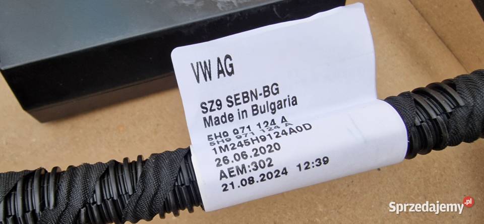 SKODA VW VOLKSWAGEN MODUŁ STEROWNIK WIĄZKA HAKA osobowe Bieleń