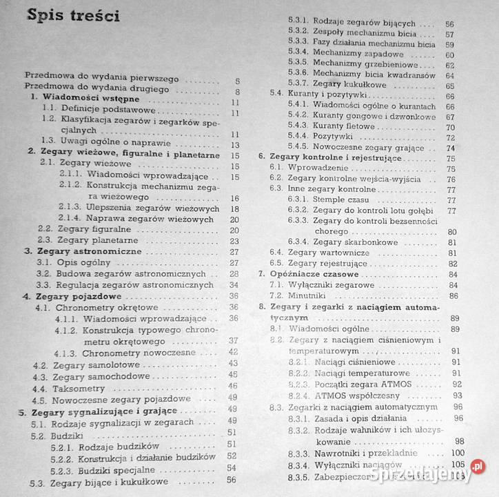 Zegarmistrzostwo Bernard Bartnik Wawrzyniec Pozostałe Chełm sprzedam