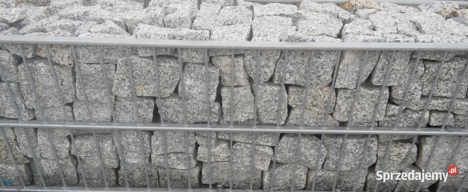 Kamień szary do gabionu ogrodzenie Głazy Warszawa