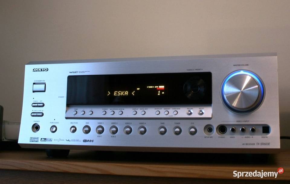 mocny amplituner Onkyo Tx Sr 603 wzmacniacz 140 Gdańsk