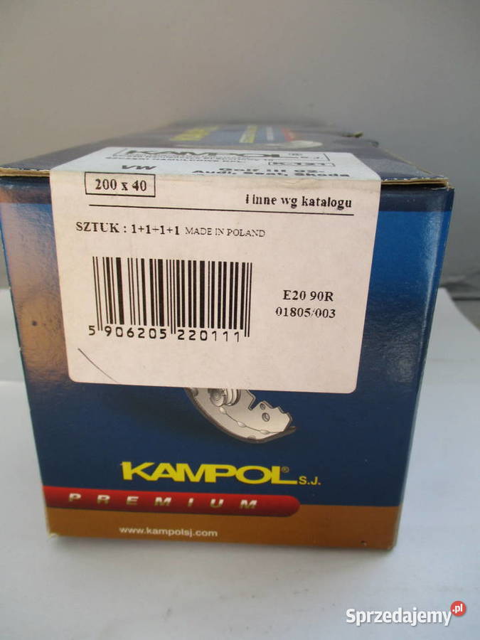 Szczęki hamulcowe VW Golf III Seat AudiSkoda Łódź