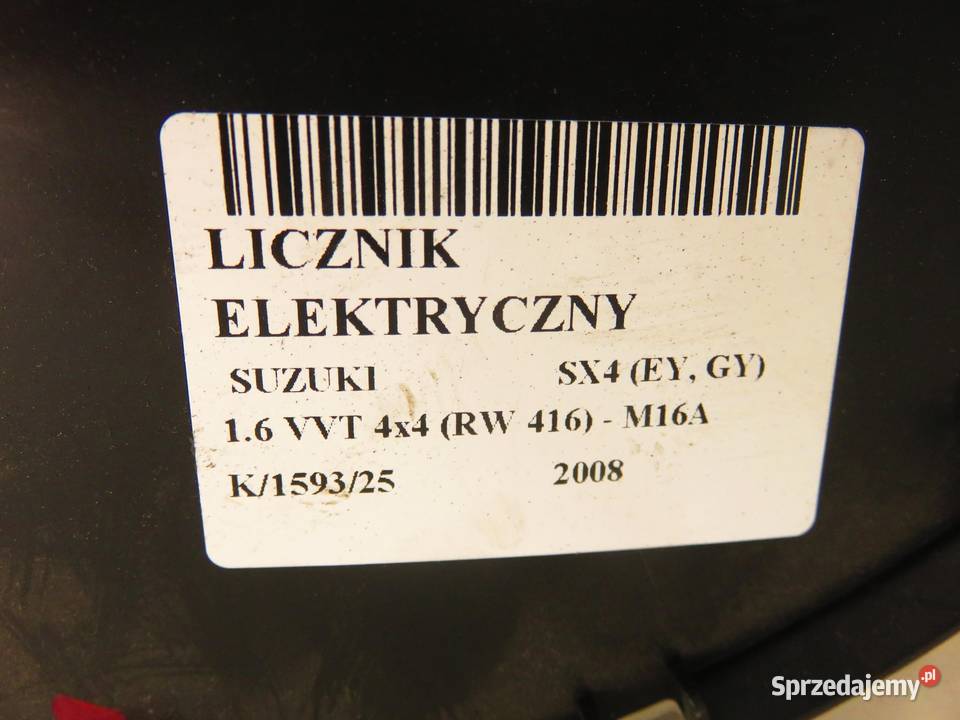 LICZNIK SUZUKI SX4 16 VVT 3411079J20 A2C53141294