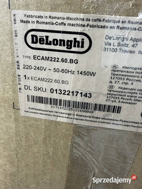 Ekspres DeLonghi Magnifica Start ECAM22260BG dolnośląskie sprzedam