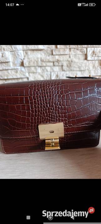 Sprzedam skórzaną torebkę Na ramię  Zambrów
