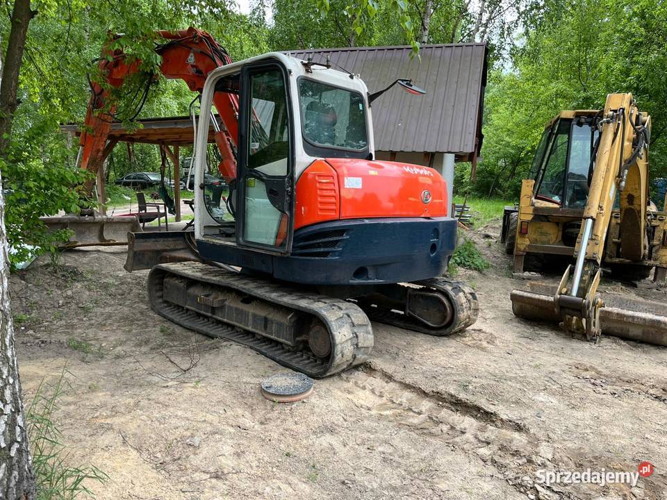 Koparka Kubota kx080 gąsienicowa Gliwice