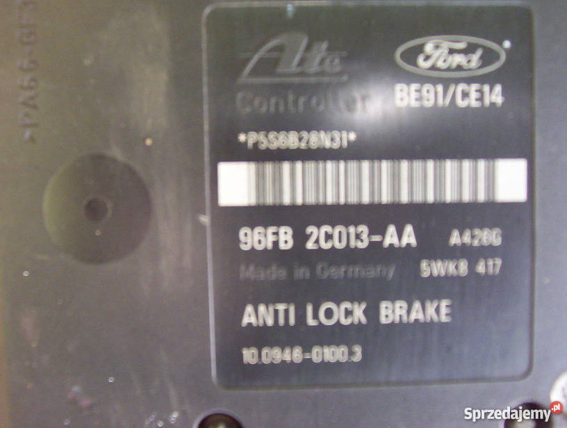 Ford pompa ABS 96FB 2C013AA Jarocin