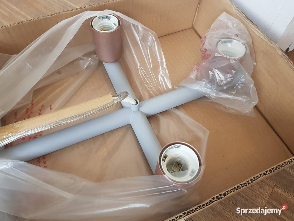 Lampa wisząca LOFT VINTAGE 8x60W E27 EGLO 97449 Warszawa