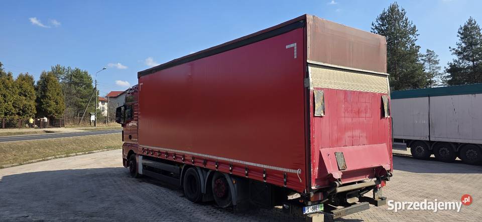 Man tgx 26440 Firanka solo 20ep winda udt dach elektrycznie ustawiane fotele Bliżyn