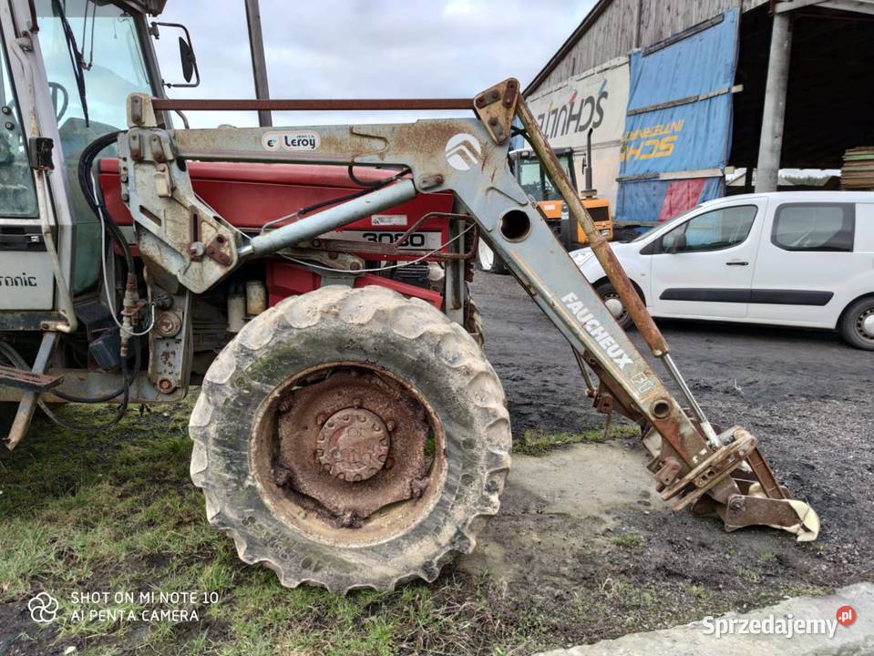 Ładowacz czołowy Facheux F3 Massey Ferguson Ładowacze czołowe wielkopolskie Łobżenica