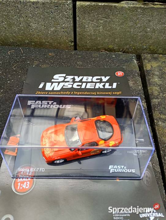 MAZDA RX7 FD szybcy i wściekli deagostini 143 Warszawa