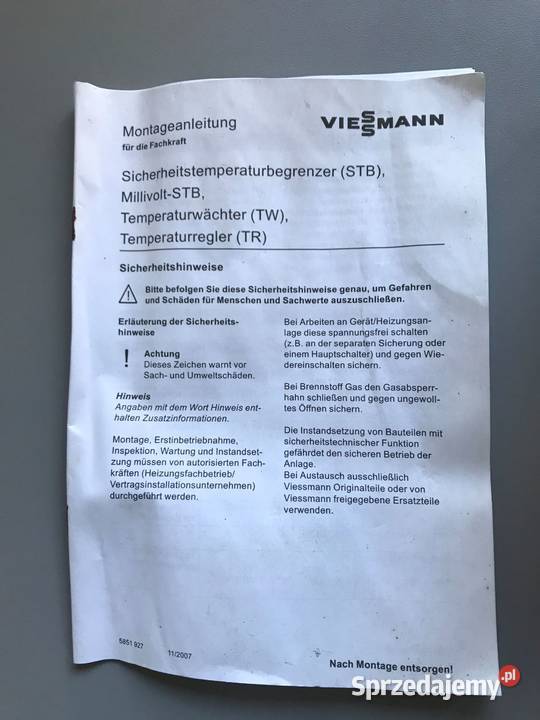 Viessmann 7151729 Regulator temperatury Wrocław
