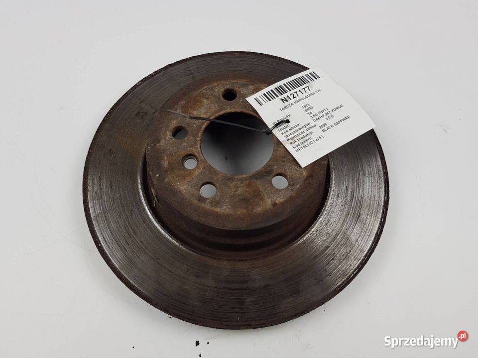 TARCZA HAMULCOWA TYŁ 30D 230MM X6 E71 Lipno