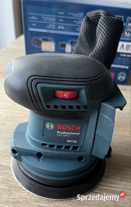 Szlifierka Bosch Gex 185li Piaseczno