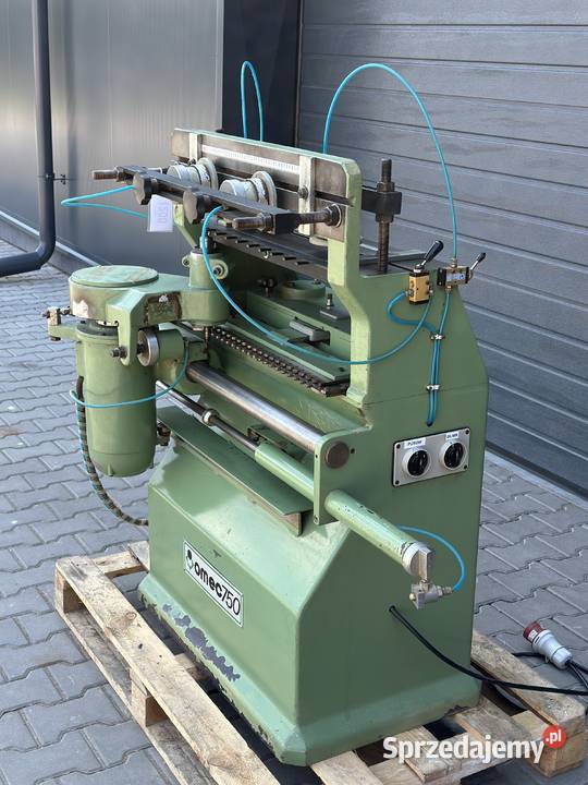 Frezarka do połączeń szuflad OMEC 750 automat Produkcja Łabuńki Pierwsze sprzedam