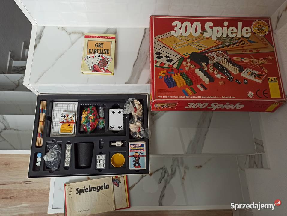 Zestaw 300 gier mini Encyklopedią Gry Karciane sprzedam