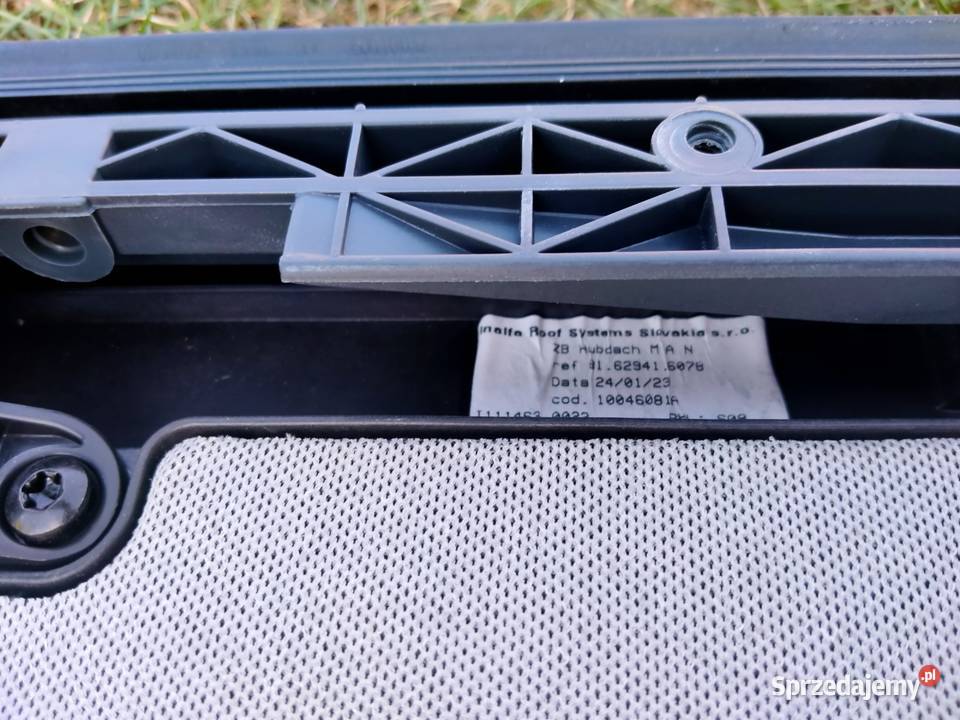 MAN SZYBERDACH RĘCZNY MANUALNY 81629416078 2023r Motoryzacja Kargowa