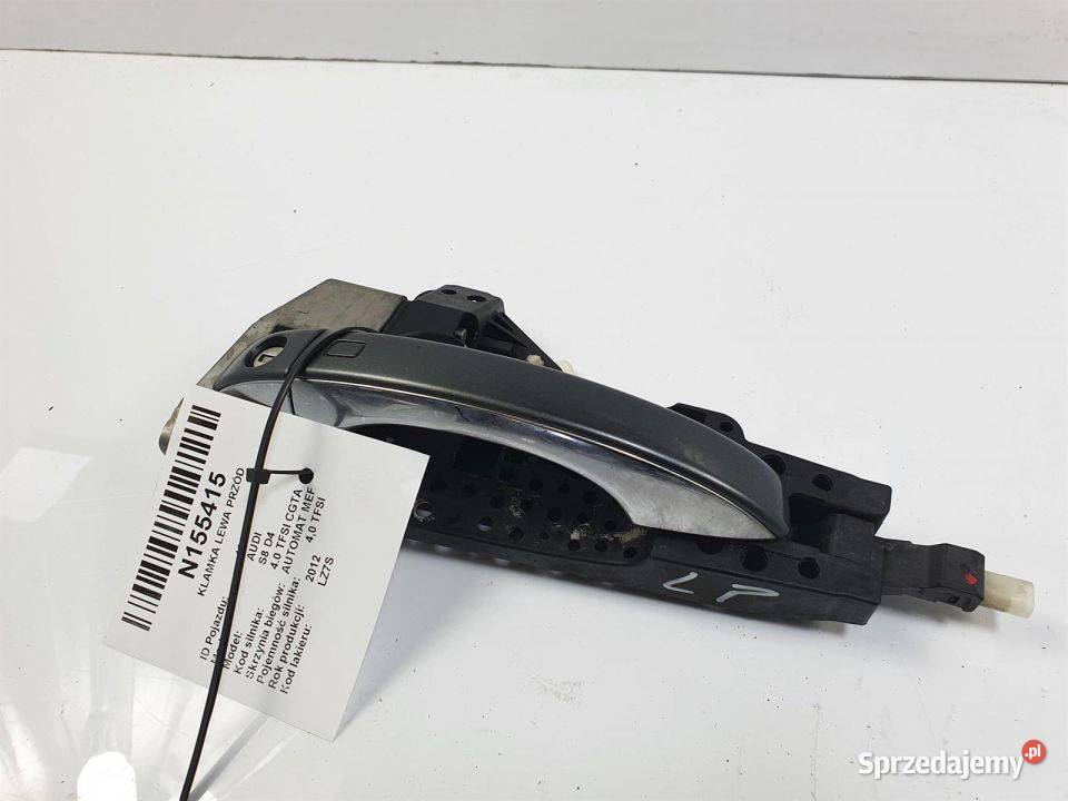 KLAMKA LEWA PRZÓD AUDI S8 D4 4H1837885 Lipno