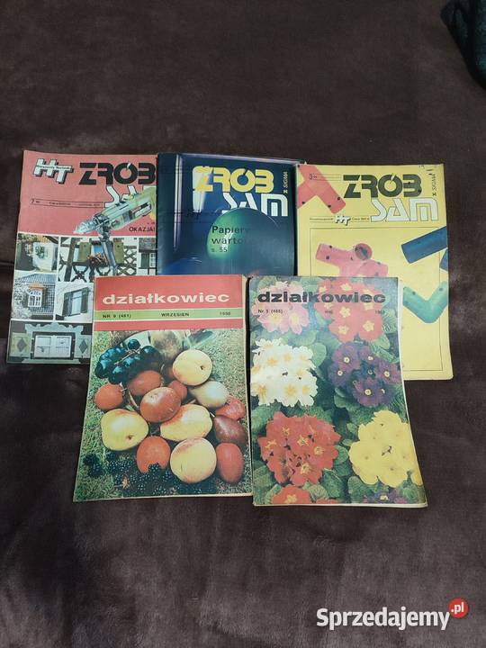 Gazety z lat 80 i 90 miękka Zagaje