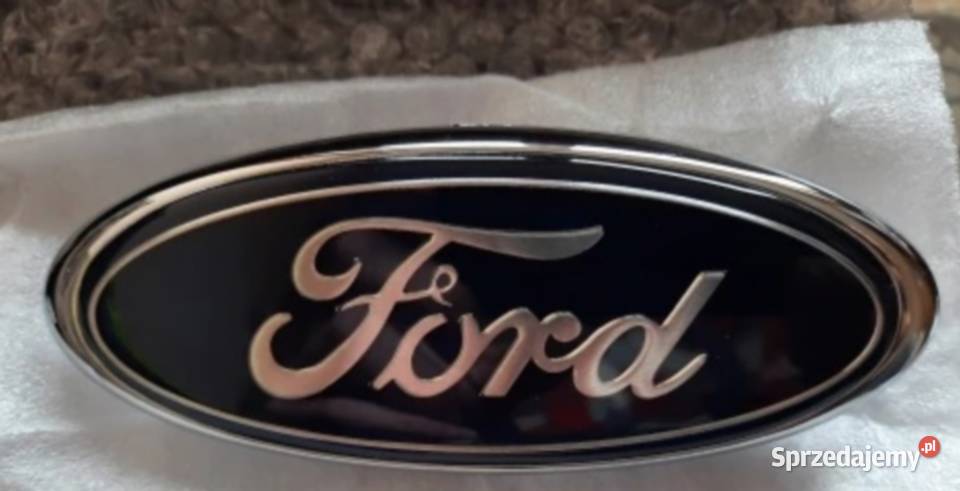 NOWY znaczek emblemat Ford 148x63mm niebieskie