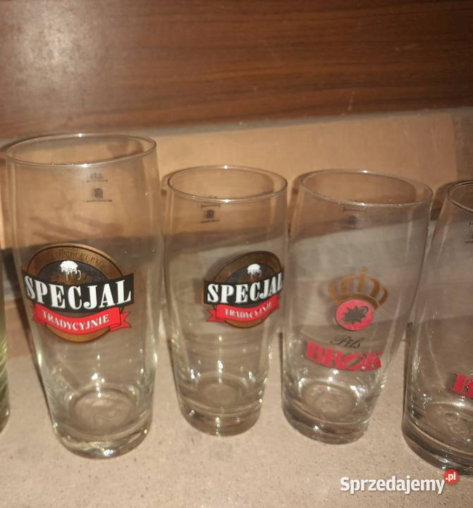 szklanki kufle do piwa kasztelan special brok Słupsk sprzedam