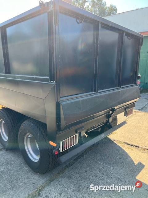 Przyczepa budowlana tandem skorupowa T6794M 85t Przyczepy rolnicze Opoczno sprzedam