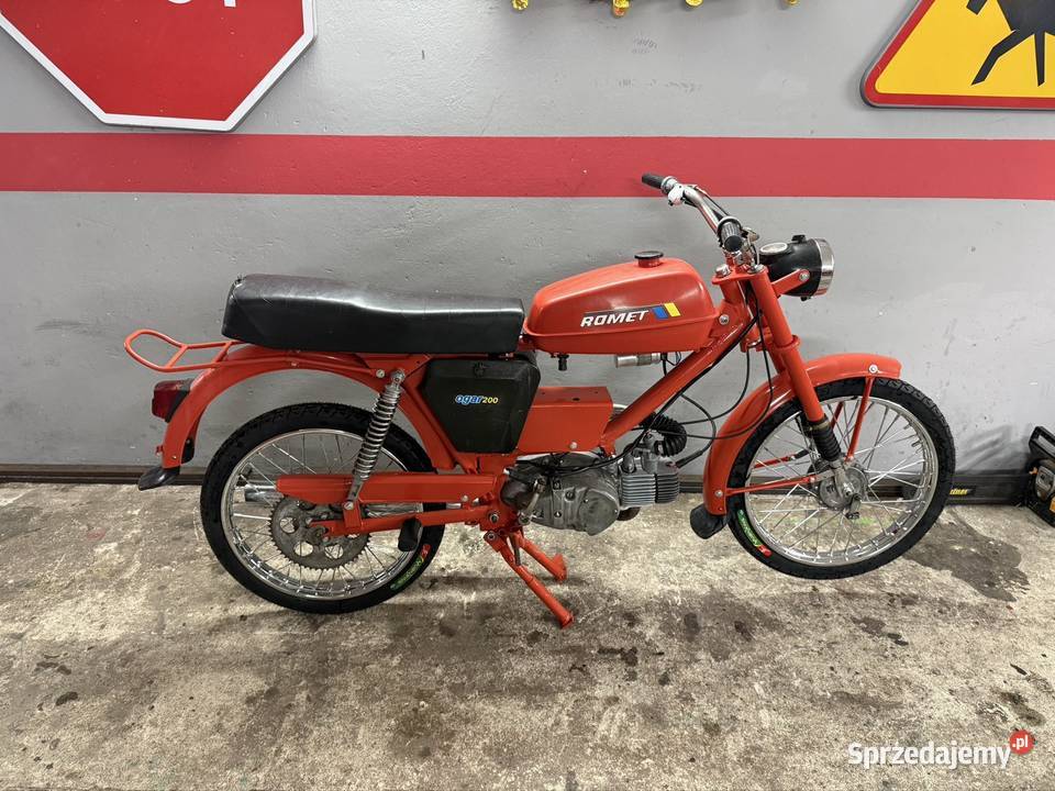 Romet Ogar 200 1987r czerwony