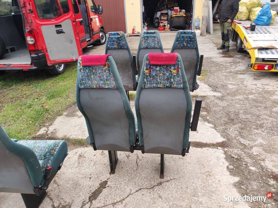 Fotel jedynka pojedyńczy dwójka do Busa Master Tarnobrzeg