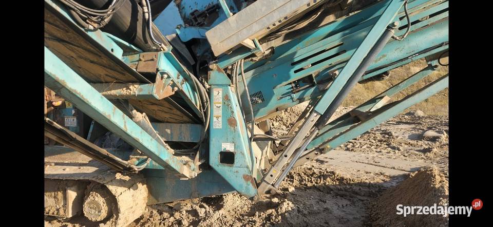 Cesja leasingu przesiewacz powerscreen chieftain 6000h Maszyny budowlane Olsztyn sprzedam