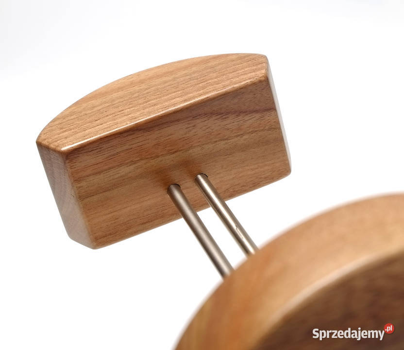 Statyw podstawka stojak na słuchawki drewno Lublin