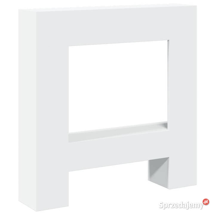 Obudowa kominka biała 81x18x82 materiał mazowieckie Warszawa