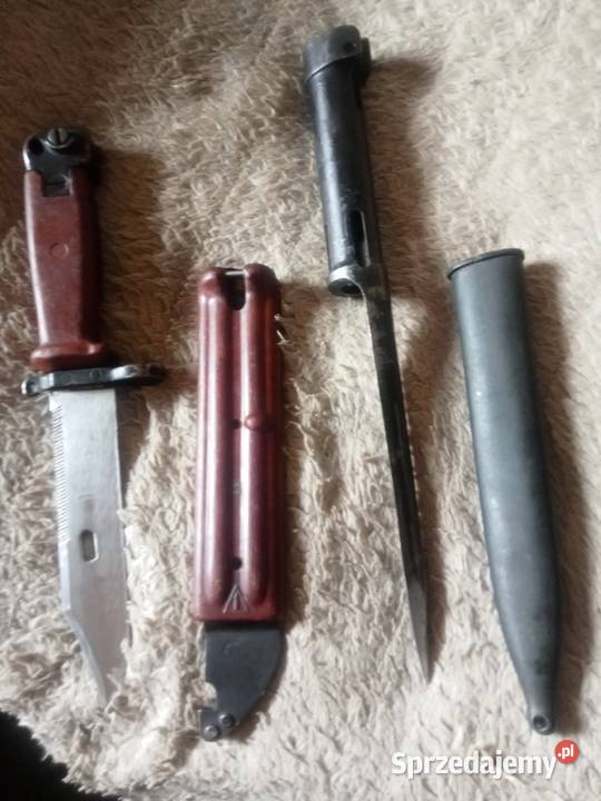 Bagnet 6h4 radziecki AK i Bagnet Belgijski FN mazowieckie Grójec