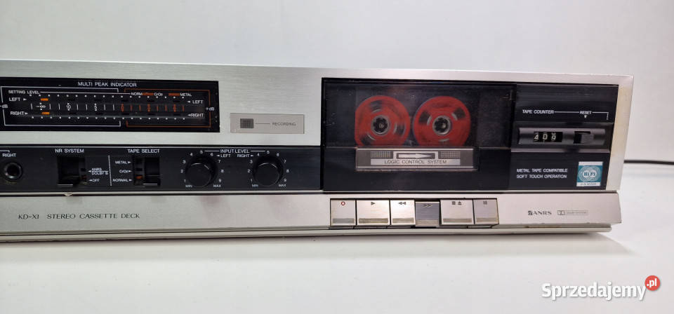 JVC KD X1 KDX1 dwukasetowy magnetofon deck Międzychód