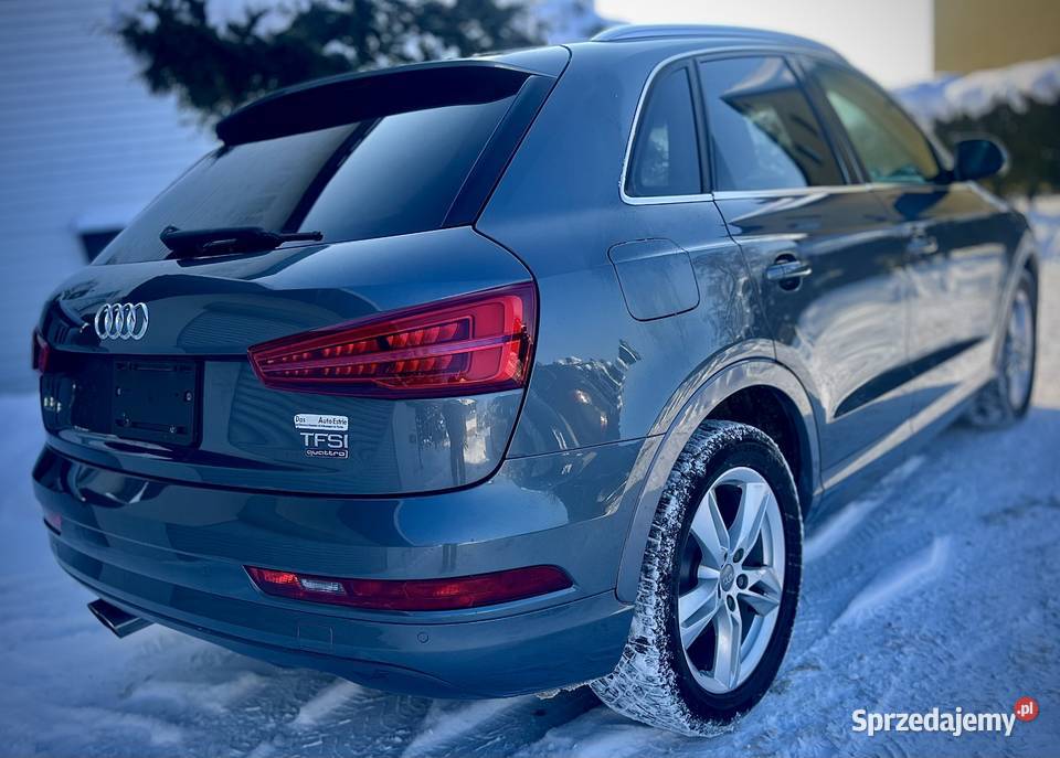 Audi Q3 quattro 20 Tb 220 LIFT 2016r navi skóra gniazdo AUX lubelskie