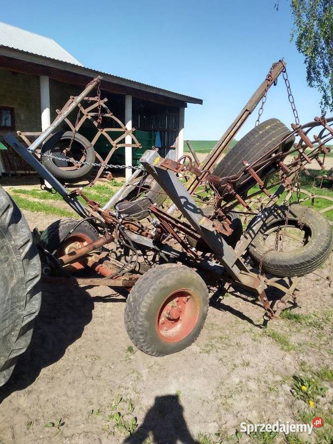Brony 5 hydrauliczne składane 2 sztuki Brony mazowieckie Stryjewo Wielkie