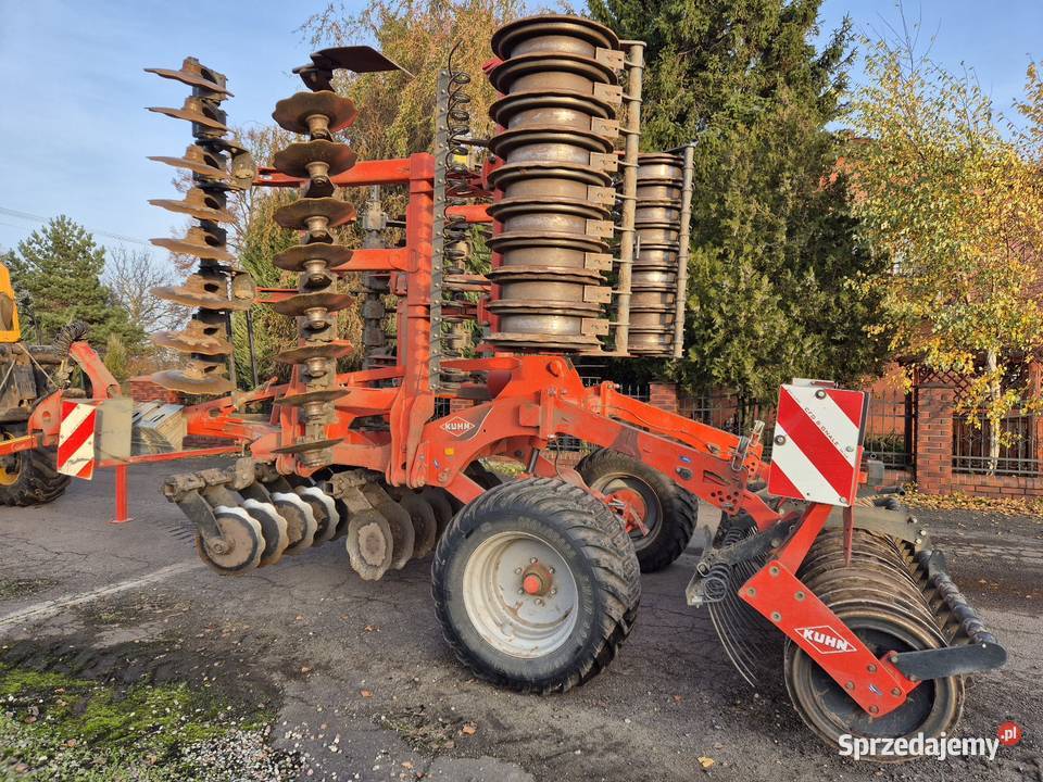 Kuhn Optimer 6003 Krótka brona talerzowa agregat Brony Przedecz