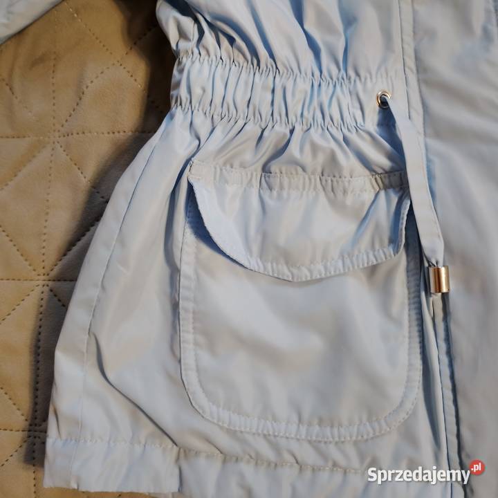 Spszedam kurteczkę WÓJCIK niebieską 116 Kurtki i płaszcze Zaścianki sprzedam