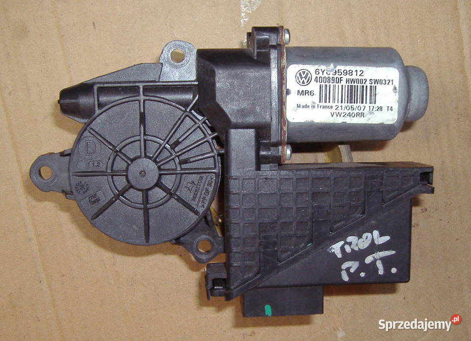 VW SKODA SILNICZEK SZYBY TYL PRAWY 6Y0959812 Katowice sprzedam