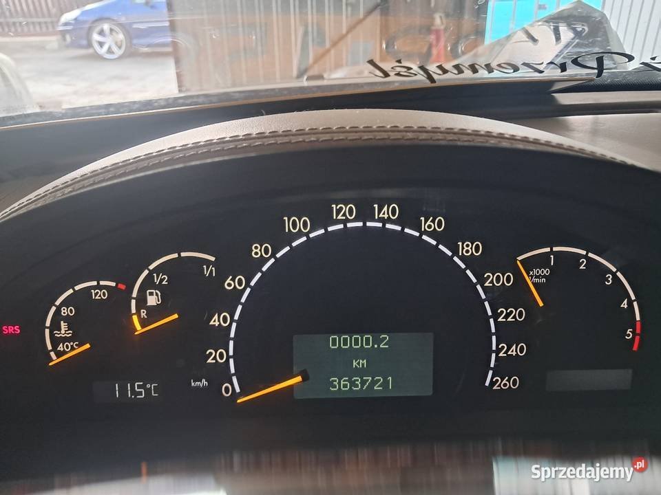 Mercedes w215 w220 zegary licznik