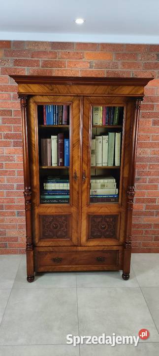 Ekskluzywna biblioteka witryna eklektyczna antyk lubuskie Łagów