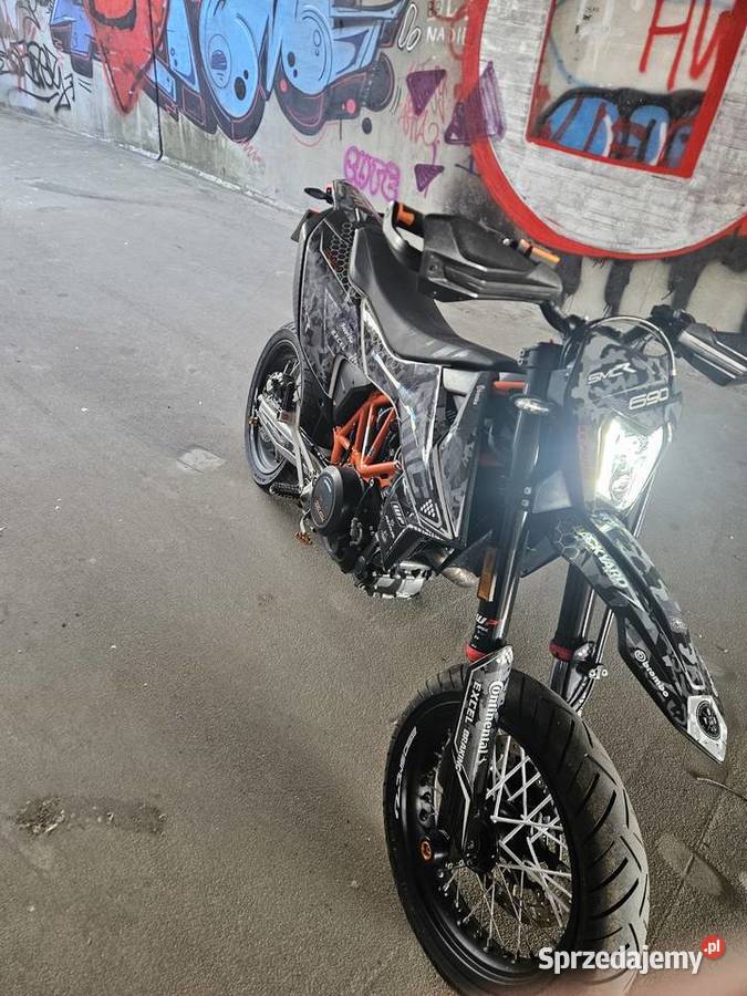 Ktm smc690R KAT A2 7000 Motocykle, skutery, quady Mińsk Mazowiecki