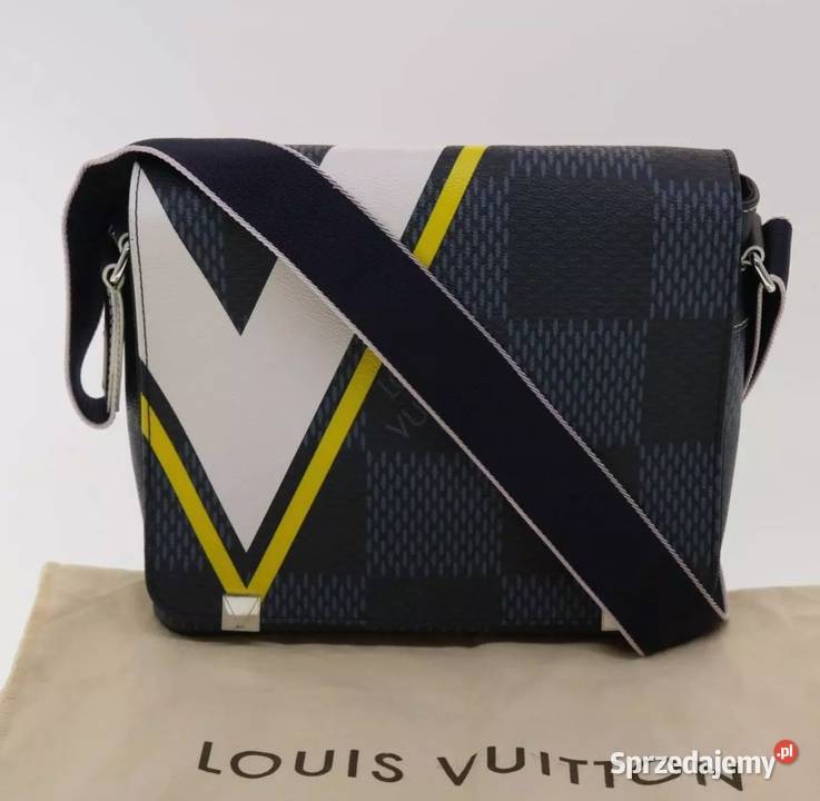 Oryginalna LOUIS VUITTON Damier Cobalt District Warszawa sprzedam