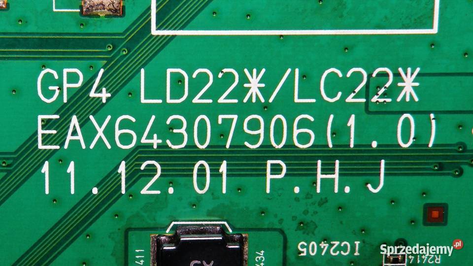 Płyta główna telewizora LG 47LM640S oznaczenia Bydgoszcz sprzedam