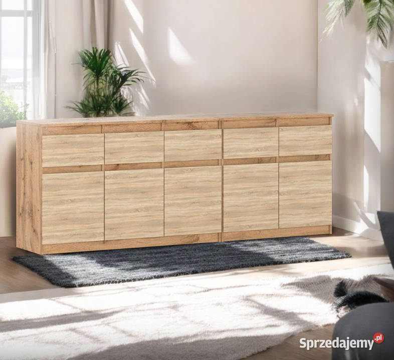 Komoda Drewniana Nowoczesna Młodzieżowa 5 warmińsko-mazurskie