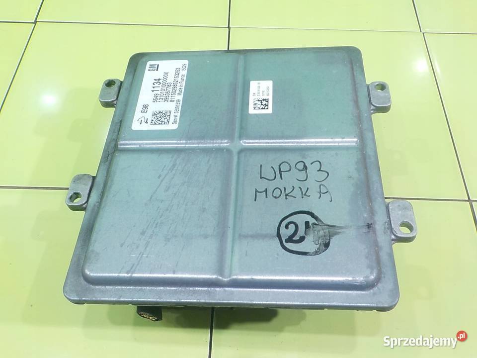 OPEL MOKKA A I 16 CDTI 15r 5D sterownik komputer Czujniki i sterowniki