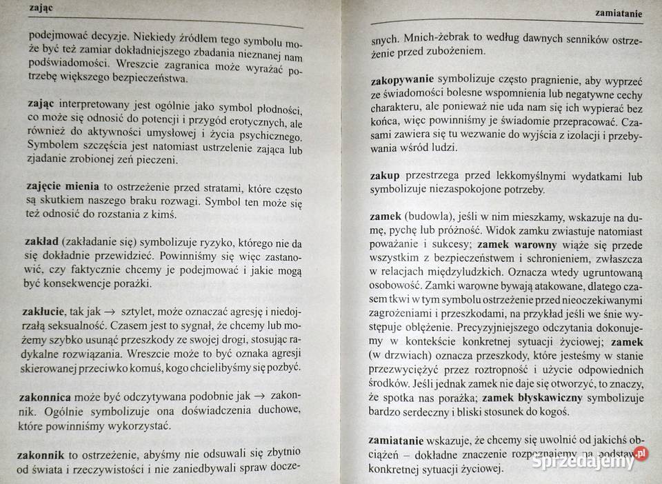 Wielki Sennik Andreas Baumgarten Chełm