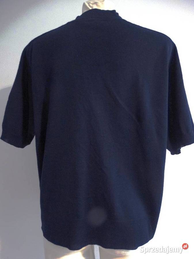 Sweter Wełniany Krótki Rękaw w stylu Polo do podlaskie Łomża