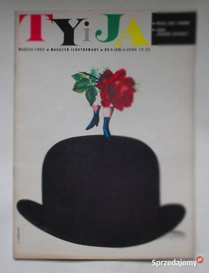 TY i JA 1965 czasopisma Cieślewicz Szaybo Czasopisma łódzkie Łódź