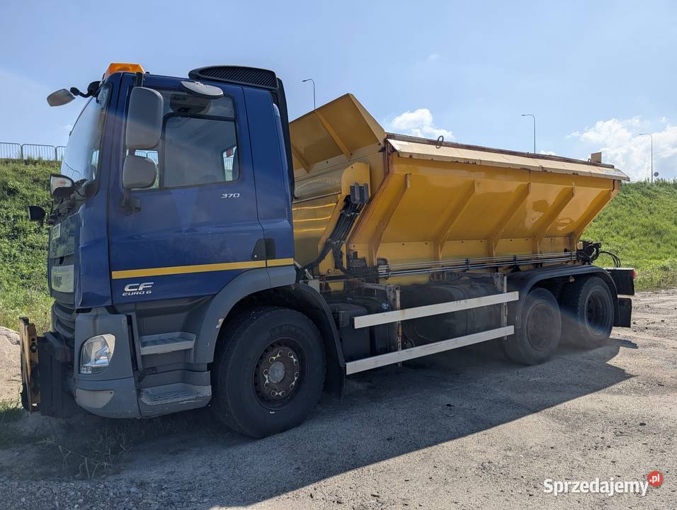 Piaskarka DAF CF370 6x4 2015 podkarpackie sprzedam